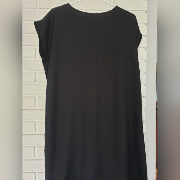 Drape style Lanvin dress with gold chains - Picture 6 of 9